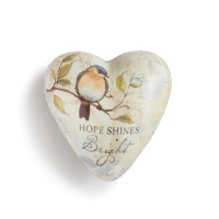 Hope Shines Art Heart Token